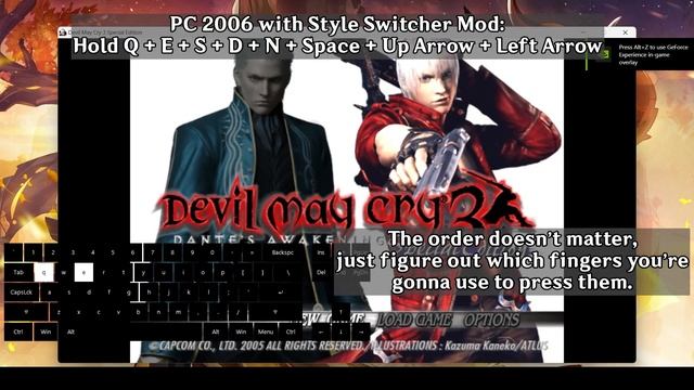 Devil May Cry 3 Special Edition (All PC Versions) Unlock Everything Cheat Code using Keyboard смотреть онлайн