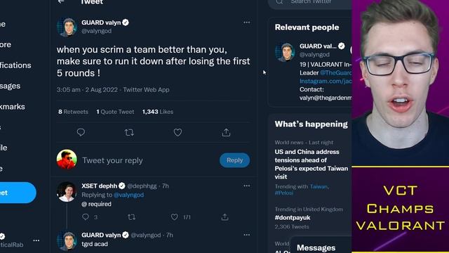 OpTic Yay HEATED at TSM Rossy: "You're DUMB AF" Drama?! 🌶️ VALORANT News смотреть онлайн