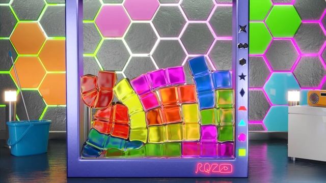 Jelly Tetris V6 [Softbody Tetris]