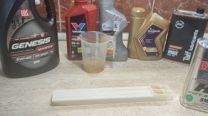 Тест  заморозка  моторных масел 5w40 A3B4 SP, SN при -31°С декабрь 2024г