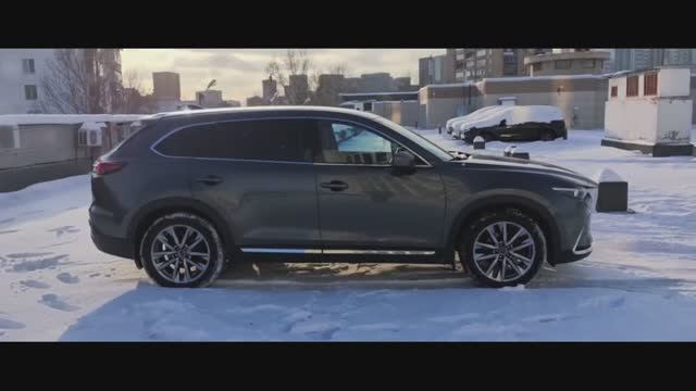 MAZDA CX-9, 2.5 л бензин, полный привод, 231 л.с. 2018 г.в. - 7 мест в Москвве метро Алексеевская смотреть онлайн