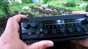 Работа перестроенного автомобильного радио Урал Авто - 2 на ФМ диапазон.