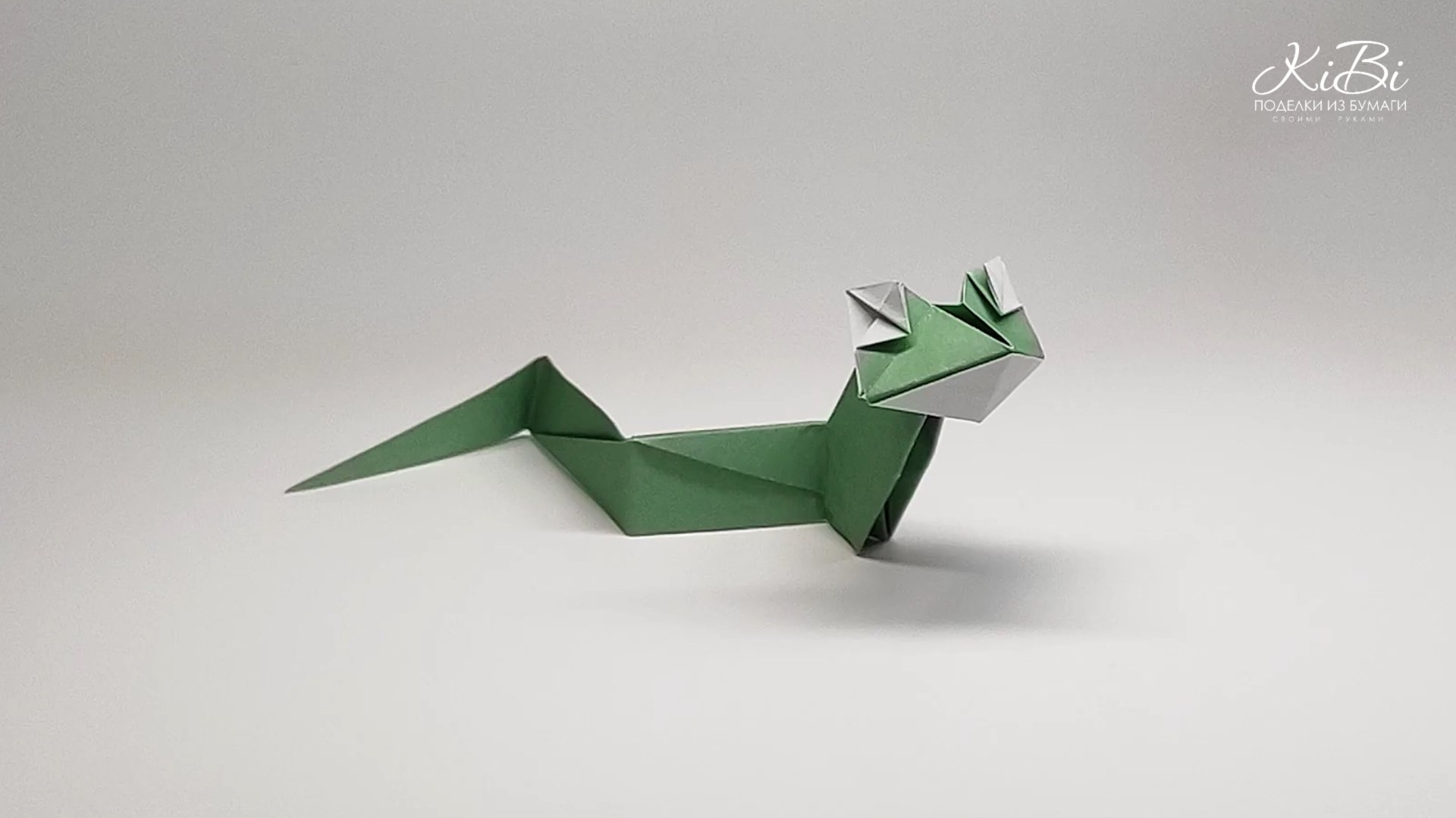 Змея оригами из бумаги | Бумажные Поделки своими руками | DIY смотреть онлайн
