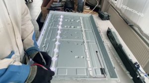 Замена подсветки на телевизоре LG