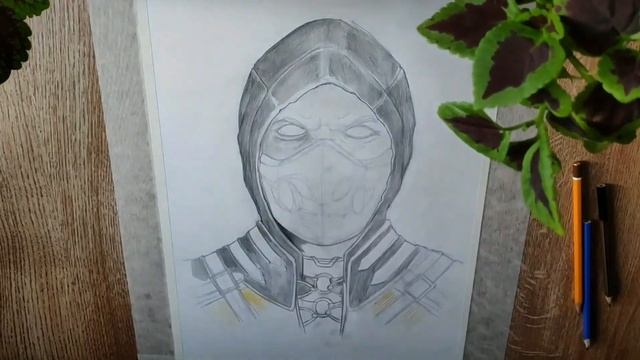 How to draw Scorpion MK X смотреть онлайн