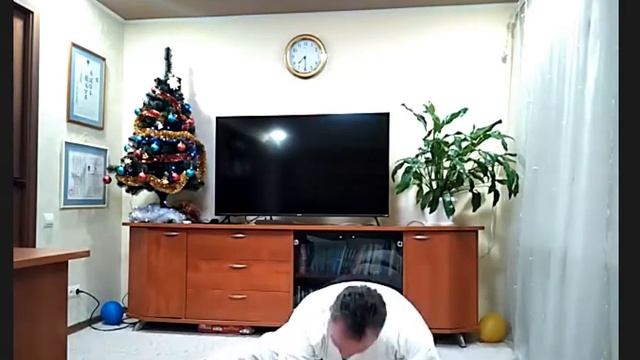 Онлайн-тренировка каратэ, работа над базовой техникой, 26.01.2022 год (таймлапс)