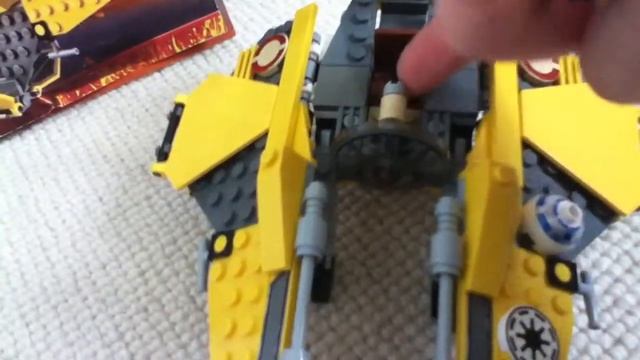 LEGO Star Wars Jedi Starfighter and Vulture Droid (7256) Review смотреть онлайн