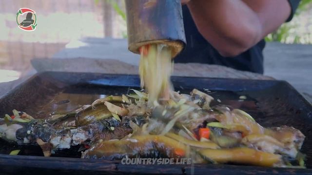 EEL RECIPE | Eels Cooking in Bamboo | Full Eating Unagi | Fragrant Spicy & Yummy смотреть онлайн