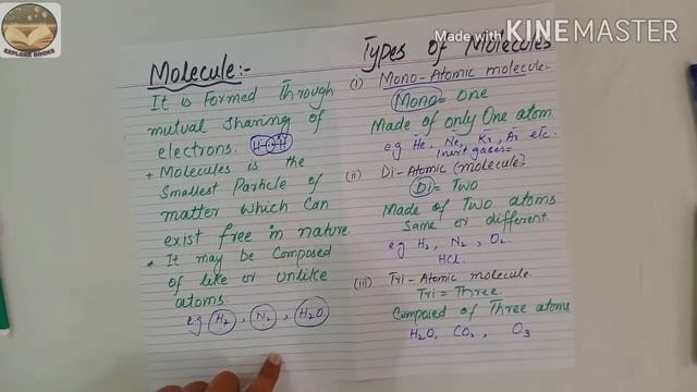 Chemistry class 9th chapter 1 Molecule and it's types lecture 19 in pashtoo by Explore books смотреть онлайн