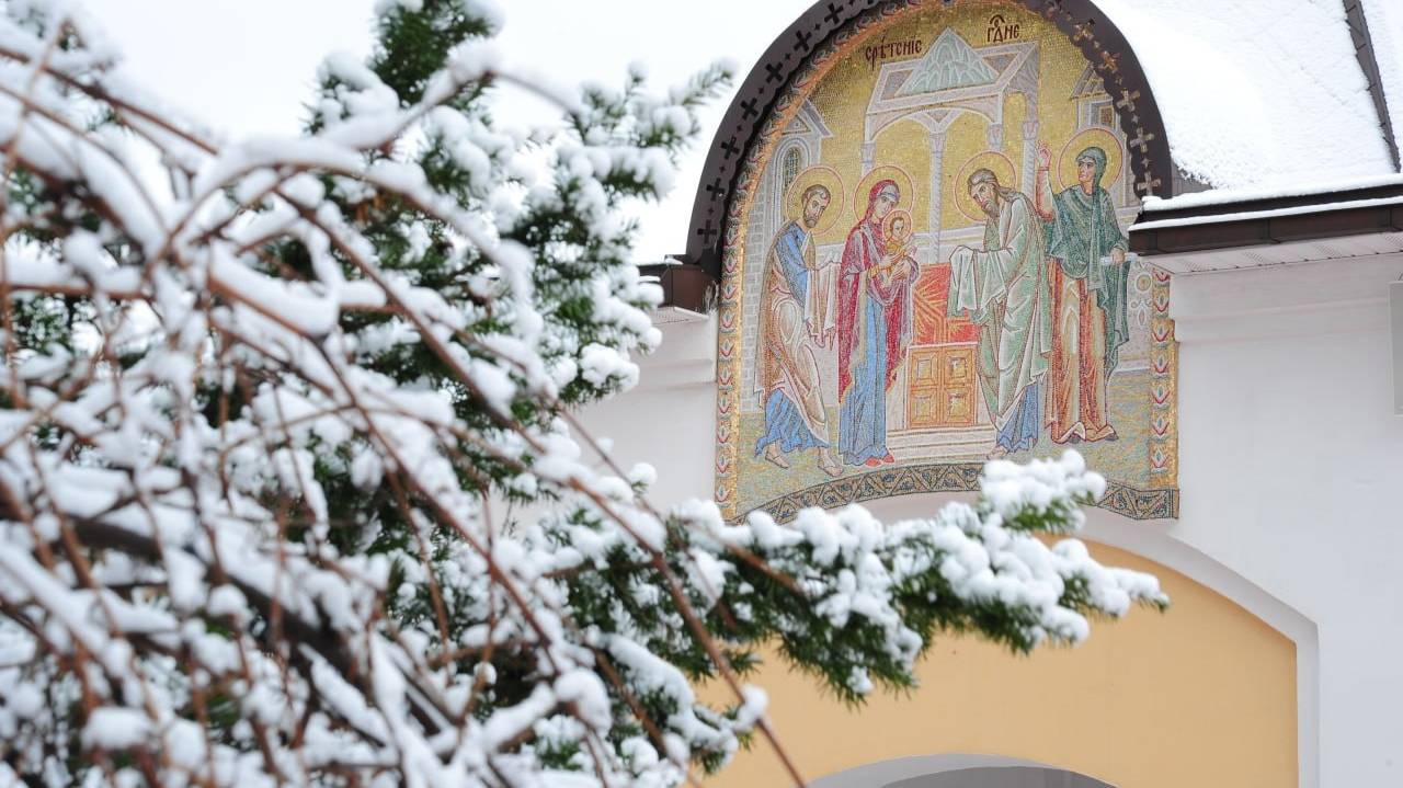 Всенощное бдение. Неделя 26-я по Пятидесятнице. Зачатие праведной Анною Пресвятой Богородицы смотреть онлайн