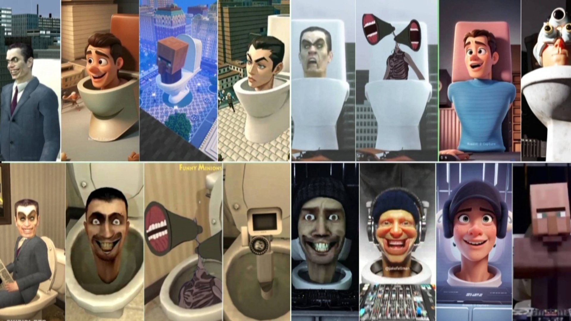 Skibidi Toilet 🚽 Mega Battle 🕰️