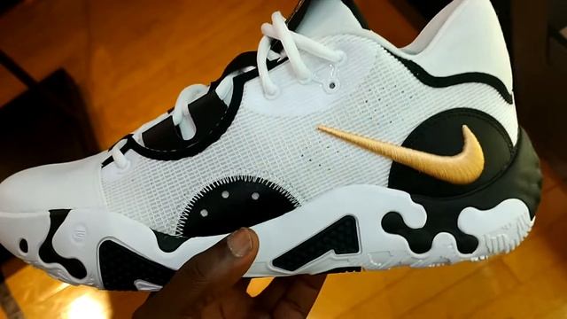 Nike PG6 White Black смотреть онлайн