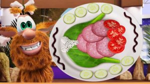 Буба готовит "Ризотто окорок" | Мультфильм для детей