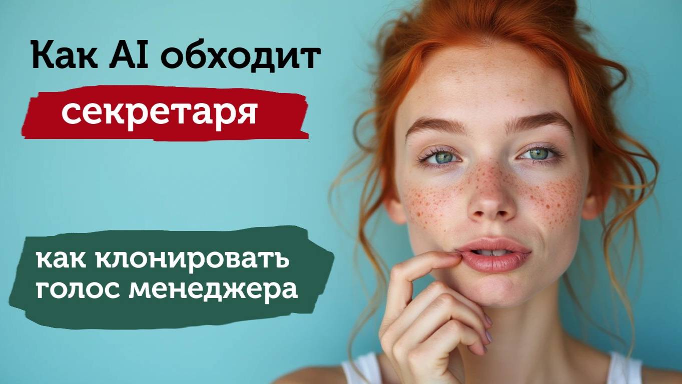Как голосовой AI обходит секреторя в звонке и как клонировать голоса менеджера по продажаи смотреть онлайн