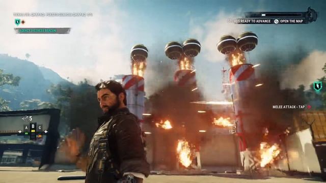 Just Cause 4 Destroying Fuel Tanks With Balloons