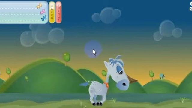 Horsey Rasing Gameplay Cartoon (part 1) Гонки На Конях игра мультик