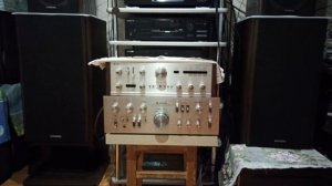 Trio KA-7002 and Kenwood LS-990HG(test)