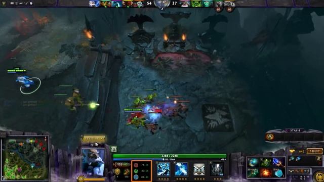 Dota 2 - Bloodraged Double Zeus Ulti смотреть онлайн