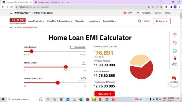 1 Cr Home Loan for 20, 25, 30 Years || 1 Cr Home Loan EMI in 2023 || Home Loan Interest Rate 2023 смотреть онлайн