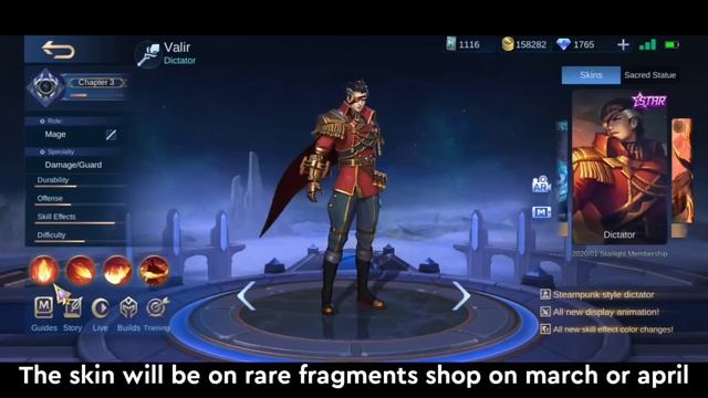 RARE FRAGMENTS SHOP | LING,SELENA AND MORE | MOBILE LEGENDS