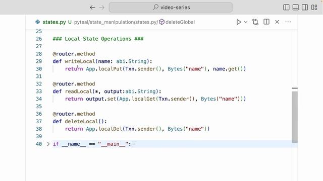 #6 PyTeal Tutorial for Beginners | Global / Local States - Store Data on Algorand Smart Contract смотреть онлайн