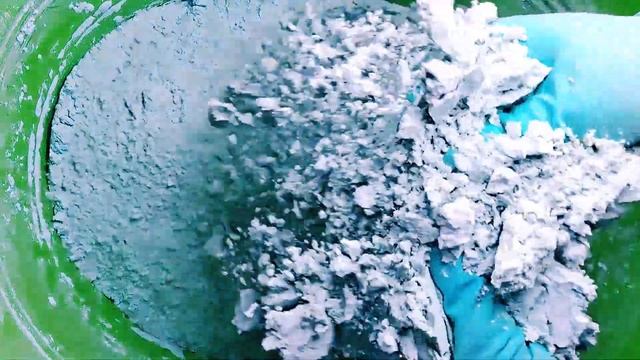 asmr recycled bleach paste powder sift play dry sponge squeeze смотреть онлайн