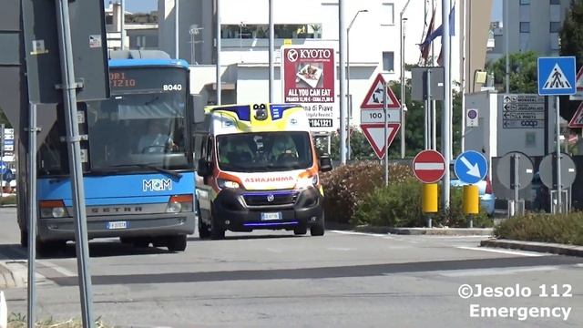 [WAIL/HI-LO] Ambulanza Castel Monte Onlus in emergenza - Ambulance responding code 3 смотреть онлайн
