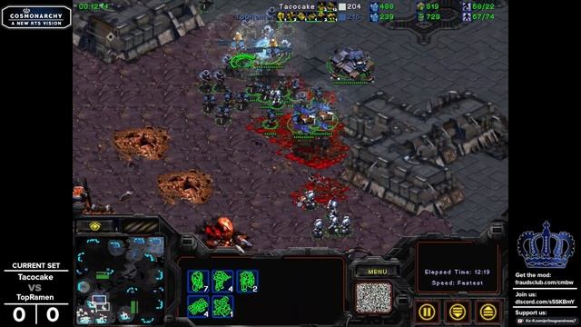 BO5 SHOWMATCH! | Tacocake (Z) vs TopRamen (T) | Cosmonarchy смотреть онлайн