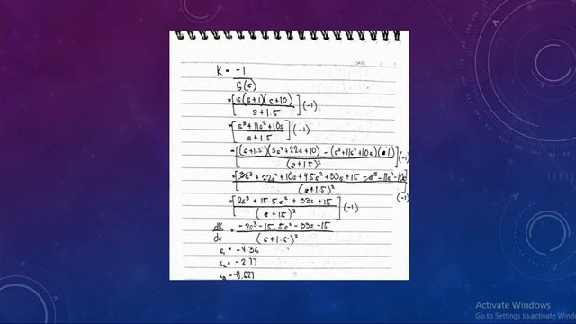 ROOT LOCUS TECHNIQUE Transient Response Design via Gain Adjustment смотреть онлайн