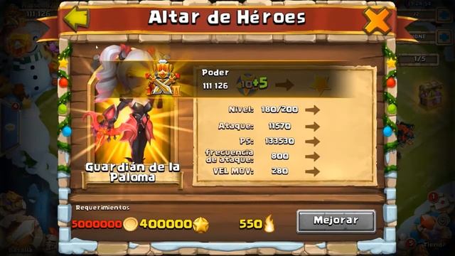 Mi Primera Evo 2, Guardián De La Paloma!! | Castle Clash