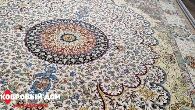 Ковер Иранский Pers Isfahan 2.5x3.5 2205 Cream #коврыкраснодар #home #carpet #интерьер