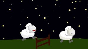 Колыбельная 12 минут- Считаем овечек чтобы уснуть успокаивающая музыка -для детей lullaby