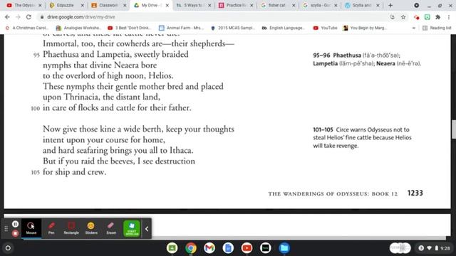 Book 12 The Sirens, Scylla, and Charybdis смотреть онлайн