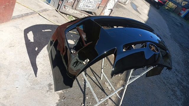 Замена крыла и крыши Prius 30