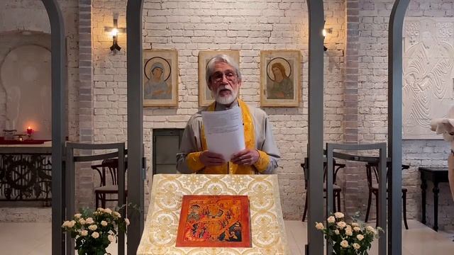 Утреня и изобразительные на русском языке. Неделя 12-я по Пятидесятнице. 15 сентября 2024 смотреть онлайн