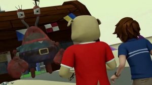 ГУБКА БОБ АНИМАТРОНИКИ vs ГЛЭМРОК ФНАФ ФИЛЬМ  (3D анимация )