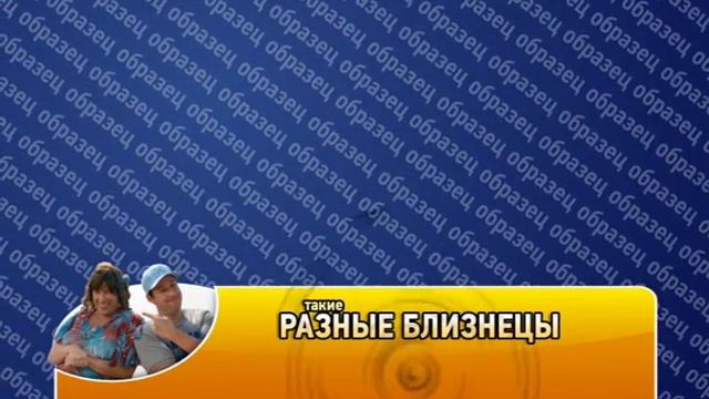 ТВ БАННЕР(анонс) - ТАКИЕ РАЗНЫЕ БЛИЗНЕЦЫ смотреть онлайн