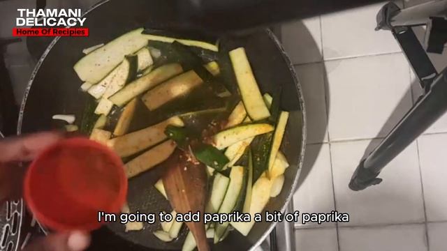 HOW TO COOK SPICY CHILLI PAPRIKA ZUCCHINI RECIPE/SIMPLEST QUICKEST ZUCCHINI RECIPE FOR VEGETERIAN смотреть онлайн