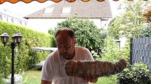 Карп 3кг сухим посолом.Самый честный обзор #карп#рыба#засушить#завялить#засолить#целикомрыба#ткань