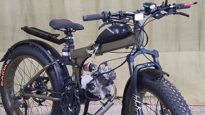 Складной зимний Мотофэтбайк Мотовелосипед