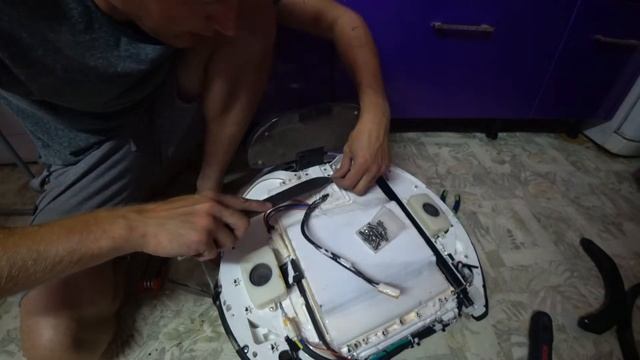 Моноколесо. Проколол покрышку и камеру. Разбираю и ремонтирую
