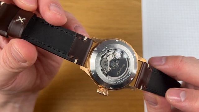 БОМБИЧЕСКИЙ ЦИФЕР! Aquatico Horizon Hawk GMT