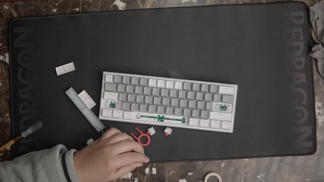 غيرت صوت كيبورد redragon K617 fizz وبقى جامد 😱 смотреть онлайн