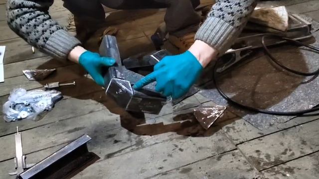 Крепления багажника на Ниву своими руками.