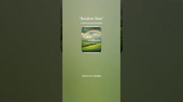 Lo-fi. Rainbow Skies