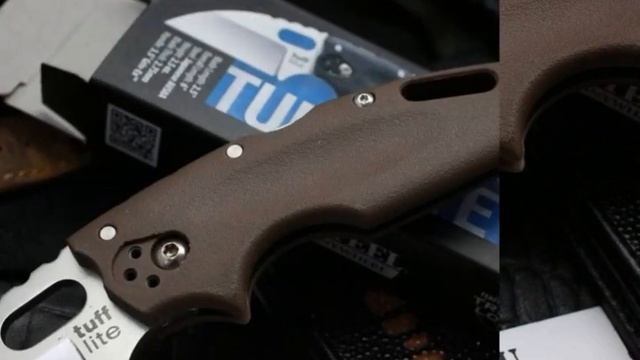 Складной нож Cold Steel Tuff Lite Plain Edge Dark Earth 20LTF смотреть онлайн