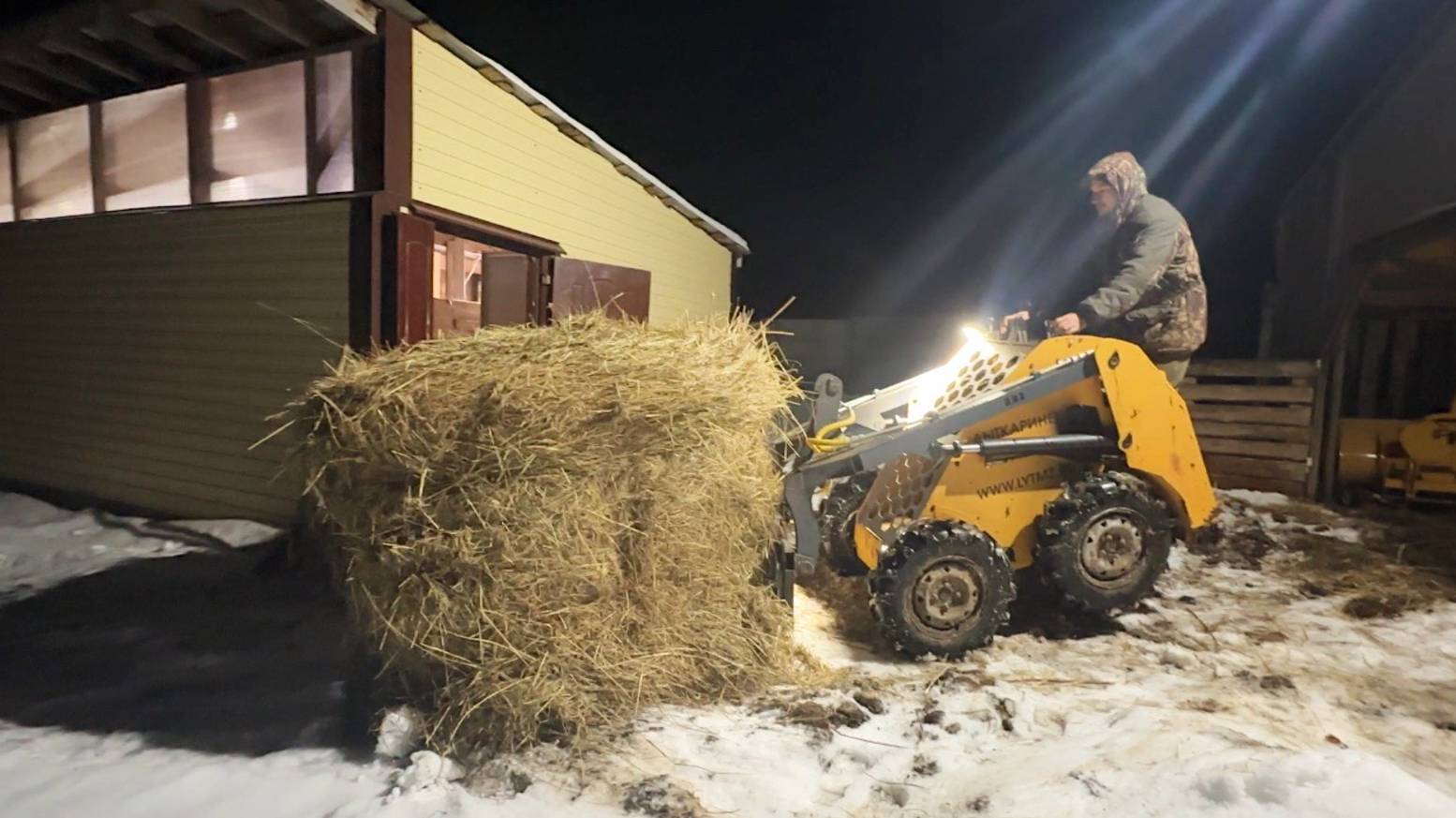 Не смогли попасть на ферму. Пришлось все разобрать. Что будет дальше? Жизнь простых людей в деревне. смотреть онлайн