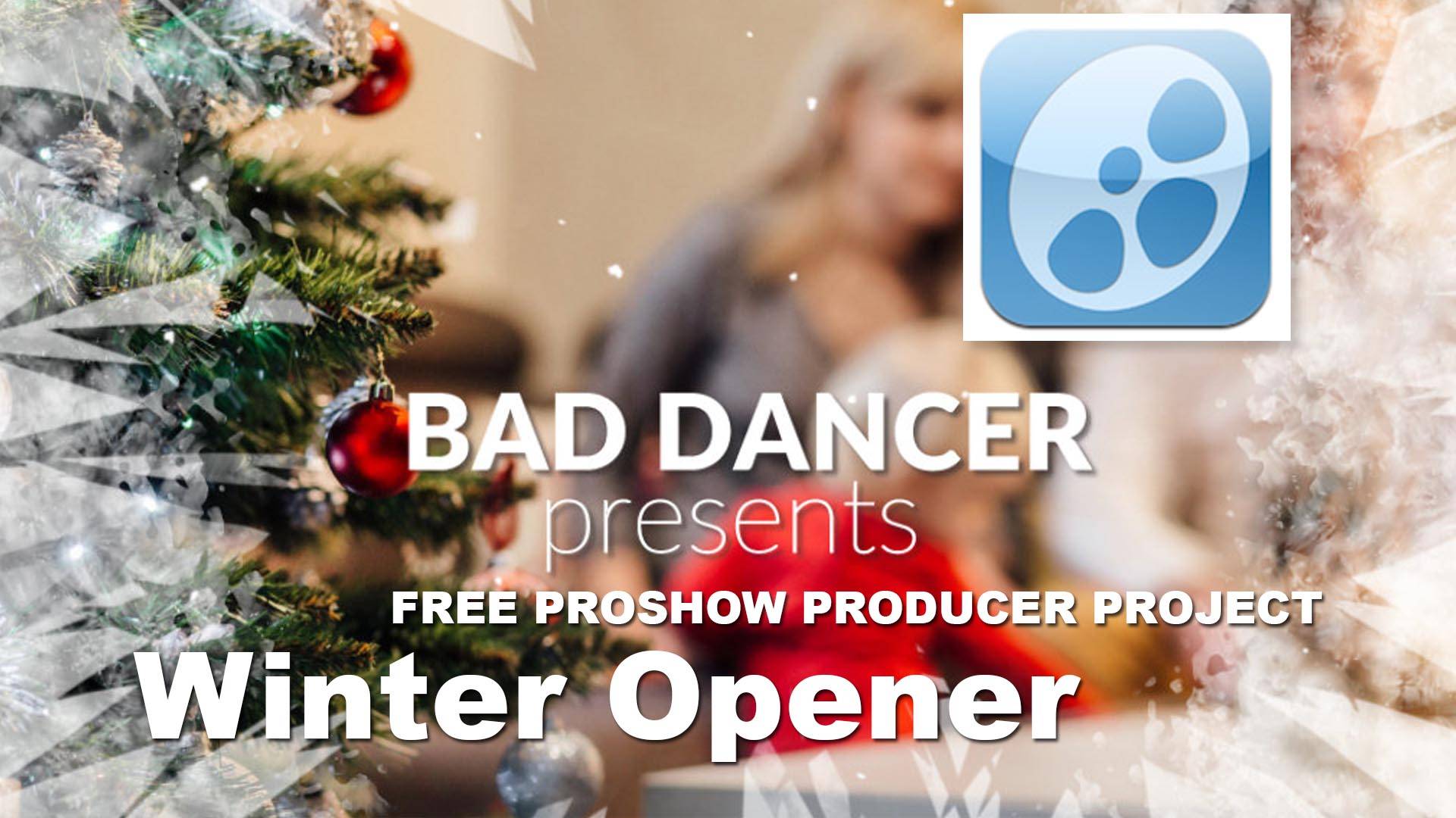 RT Free Proshow Producer project - Winter Opener ID 24122019 смотреть онлайн