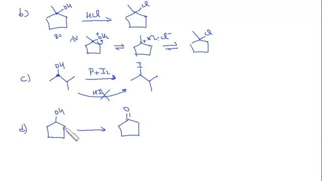 Problema 13. Preparar haloalcanos, aldehídos, cetónas y ácidos a partir de alcoholes смотреть онлайн