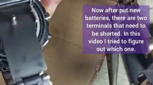 Easy way to change Casio Edifice EFA-121 battery without remove the chain strap
